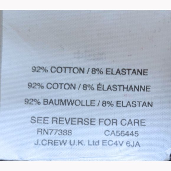 J. Crew Black Cotton Stretch Full Length Leggings (XS) - Picture 5 of 9